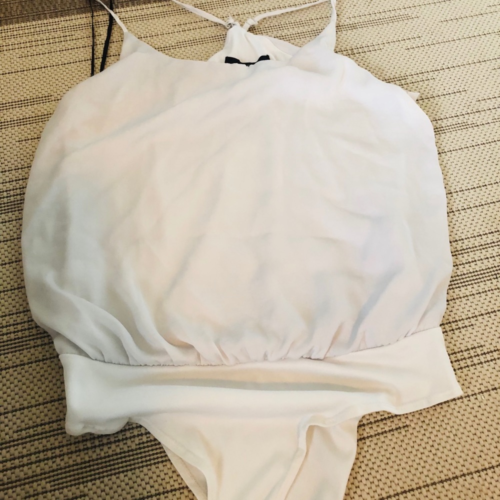 FOREVER 21 silk bodysuit